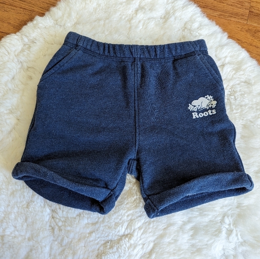 Roots sweat shorts XL 18-24m blue